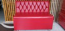Ver imagem 3 de Poltrona Sofa Booth 110cm Capitone a Mão Vermelho Sku18