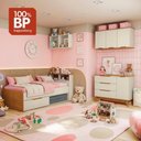 Ver imagem 4 de Cômoda Infantil Crescer T301-Arje 3 Gavetas MDF-MDP Puxador Cava Embutido Amadeirado Kappesberg