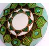 Mandala em Espelho Redondo de 15cm - 1