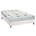Ver imagem 1 de Cama Box Casal: Colchão Espuma Luckspuma Roland Garros Pro + Base CRC Courano White(138x188)