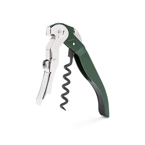 Abridor de Garrafa Saca-rolha Dois Estágios Pulltex Clickcut:verde Escuro