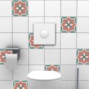 Ver imagem 2 de Adesivo Decorativo de Azulejo - Ladrilho 14 - G 20x20cm