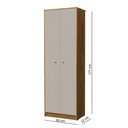 Ver mais imagens de Conjunto Office Escritório Completo 5 Peças Multiuso Off White Freijó