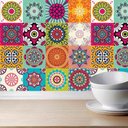 Ver imagem 2 de Adesivo Decorativo de Azulejo - Boho 8 - M 15x15cm