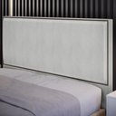 Ver mais imagens de Cabeceira Cama Box Casal Queen 160 Cm Linho Cinza