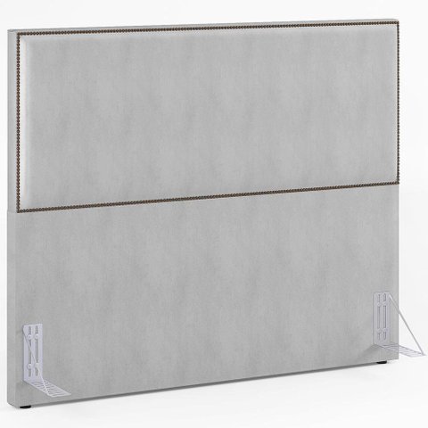 Cabeceira Cama Box Casal Queen 160 Cm Linho Cinza