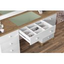 Ver imagem 3 de Penteadeira 9 Gavetas Camarim com Espelho Led e Banqueta