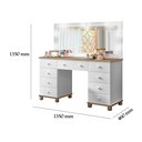 Ver mais imagens de Penteadeira 9 Gavetas Camarim com Espelho Led e Banqueta