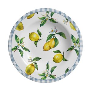 Conjunto Prato Fundo 6 pçs Amalfitana - Alleanza