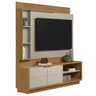 Estante Painel para Tv 60 Pol 180cm Atlas L06 Nature/off White - Mpozenato - 1