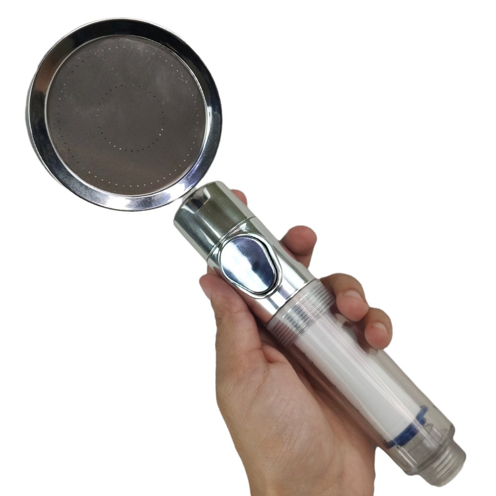 Ducha Higienica Chuveirinho com Filtro De Mao Ergonomico Pulverizador Chuveiro Bide Lavatorio - 8