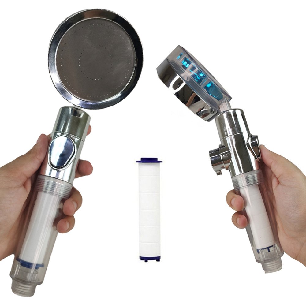 Ducha Higienica Chuveirinho com Filtro De Mao Ergonomico Pulverizador Chuveiro Bide Lavatorio - 1