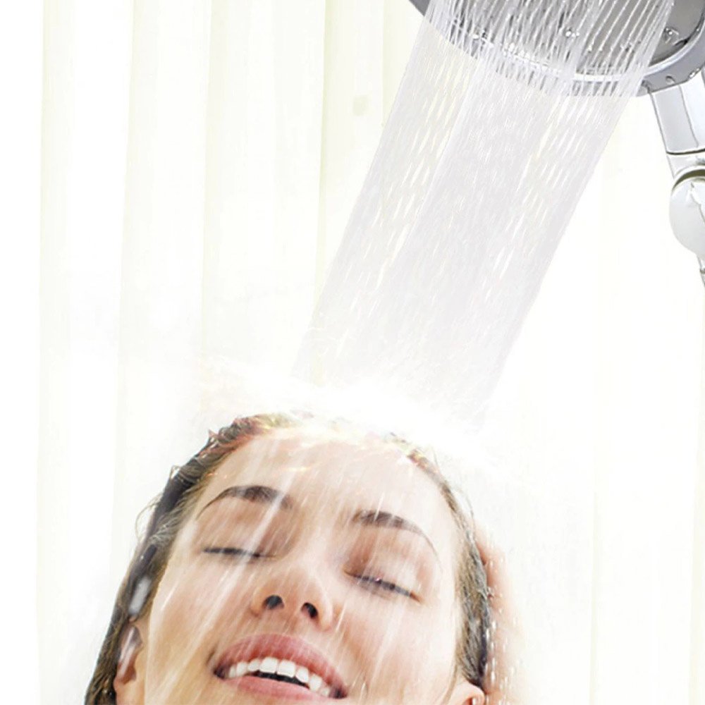 Ducha Higienica Chuveirinho com Filtro De Mao Ergonomico Pulverizador Chuveiro Bide Lavatorio - 9