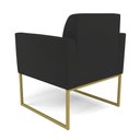 Ver imagem 7 de Kit 2 Poltronas Base Industrial Dourado Marisa Veludo D03 - D’Rossi