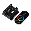 Ver imagem 2 de Kit Super Controle Rgb Touch 2.4g Fita Led Luminária Piscina Rf 12v 24v 250w