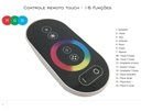 Ver imagem 5 de Kit Super Controle Rgb Touch 2.4g Fita Led Luminária Piscina Rf 12v 24v 250w