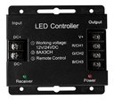 Ver imagem 4 de Kit Super Controle Rgb Touch 2.4g Fita Led Luminária Piscina Rf 12v 24v 250w