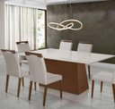 Ver imagem 6 de Lustre Pendente Moderno New Infinity Led 40w Dourado 4000k Bivolt