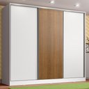 Ver mais imagens de Guarda Roupa Infantil 100% MDF Logan 3 Portas Correr Madesa