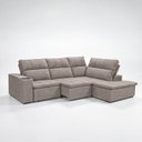 Ver imagem 2 de Sofá de Canto Apolo 2,80m com Chaise Esquerda Retrátil Reclinável