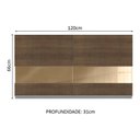 Ver mais imagens de Armário Aéreo Glamy 2 Portas com Vidro 120cm Rustic Madesa