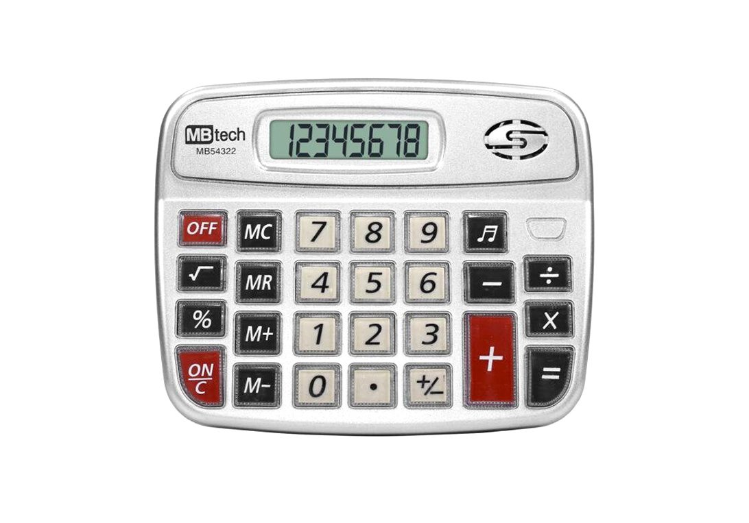 Calculadora Eletrônica 8 Dígitos