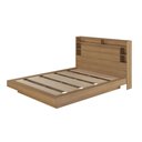 Ver imagem 5 de Cama de Casal/Queen Suspensa com LED 2 Portas e Nichos Multimóveis Crart-CAM004 Mel