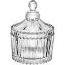 Ver imagem 1 de Potiche Decorativo Bomboniere Redondo Home&co com Tampa Vidro 9x6x6cm Transparente