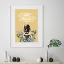 Ver imagem 1 de Quadro Umbanda- Salve Os Preto Velhos - 60x48cm:madeira Preta