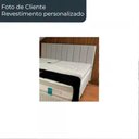 Ver imagem 4 de Cabeceira para Cama Box King 195cm Cory Bouclé Off White - Sallar Home