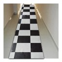 Ver imagem 2 de Passadeira em Manta Vinilico Similar Laminado 0,50x5,00 Xadrez