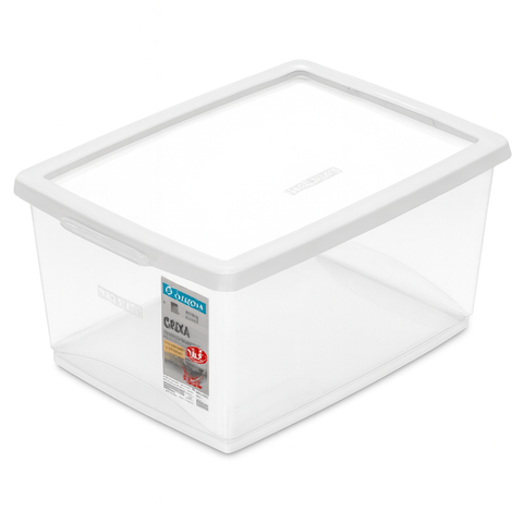 Organizador com Trava 7,5 Litros Cristal - OR80400 - Ordene