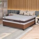 Ver imagem 1 de Cama Box Mali Molas Ensacadas Casal 138x188 King House