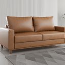 Ver imagem 1 de Sofá para Sala de Estar 3 Lugares com Almofadas Lívia