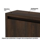 Ver imagem 2 de Balcão de Escritório 3 Portas Tecno Mobili - Rústico