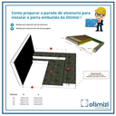 Ver imagem 3 de Porta de Correr Embutida na Parede - Modelo Essencial - - 82x210 - com Click e Amortecedor