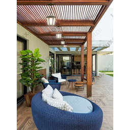 Pendente Ideal Colonial Sextavada L1C Ouro Velho - 2