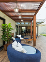 Ver imagem 2 de Pendente Ideal Colonial Sextavada L1C Ouro Velho
