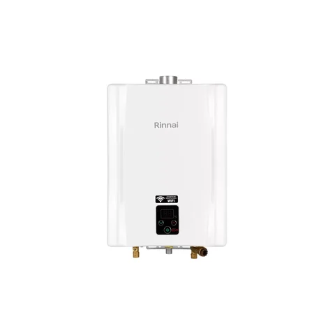 Aquecedor de Água a Gás Rinnai E21 Feh 21 Litros Bivolt Digital Branco - Gn (gás Natural)
