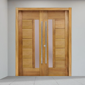 Kit Portal Duplo 3b Visor 130cm Lar X 215cm Alt Tauari Mapaf