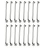 Alça de Apoio 70cm Barra Inox Kit 18 Unidades Cadeirante Idoso Acessibilidade Segurança Suporte - 1
