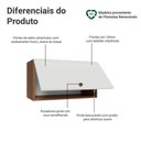Ver imagem 3 de Armário Aéreo 60 Cm 1 Porta Basculante Vik Madesa