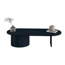 Ver imagem 2 de Mesa de Centro Ipê em Madeira Maciça Ébano Metal Preto