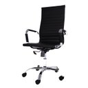 Ver imagem 4 de Cadeira de Escritorio Esteirinha Giratoria Ergonomica Alta Preto