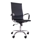 Ver imagem 1 de Cadeira de Escritorio Esteirinha Giratoria Ergonomica Alta Preto