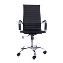 Ver imagem 3 de Cadeira de Escritorio Esteirinha Giratoria Ergonomica Alta Preto