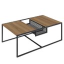 Ver imagem 1 de Mesa de Centro York Hanover/preto Fosco