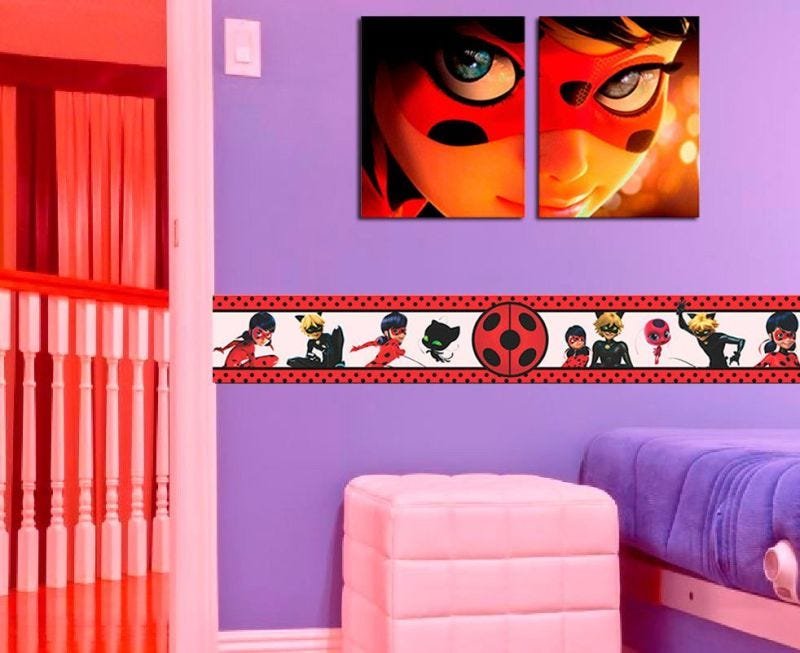 Quadro Mdf Miraculous Ladybug Modelo 13.2 em Promoção na Americanas