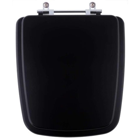 Assento Sanitário Acrílico Boss Matte Black (preto Fosco) para Vaso Incepa
