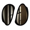 Ver imagem 3 de Conjunto 2 Espelhos Moldura Mdf Specchio